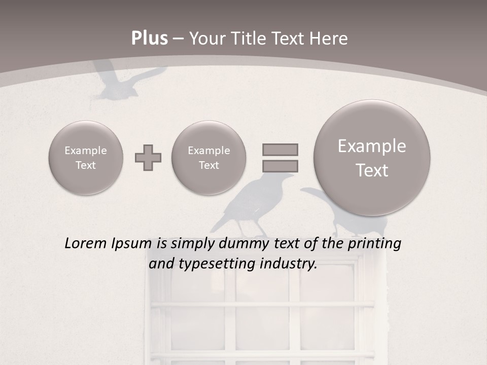 Street Art Decor Decorative PowerPoint Template