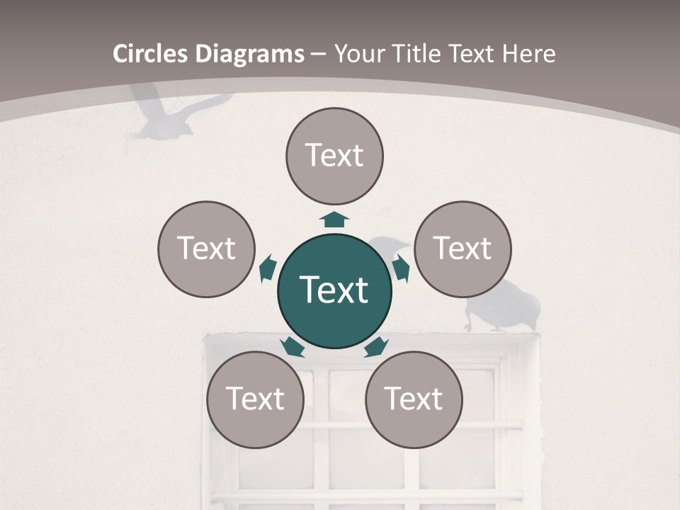 Street Art Decor Decorative PowerPoint Template