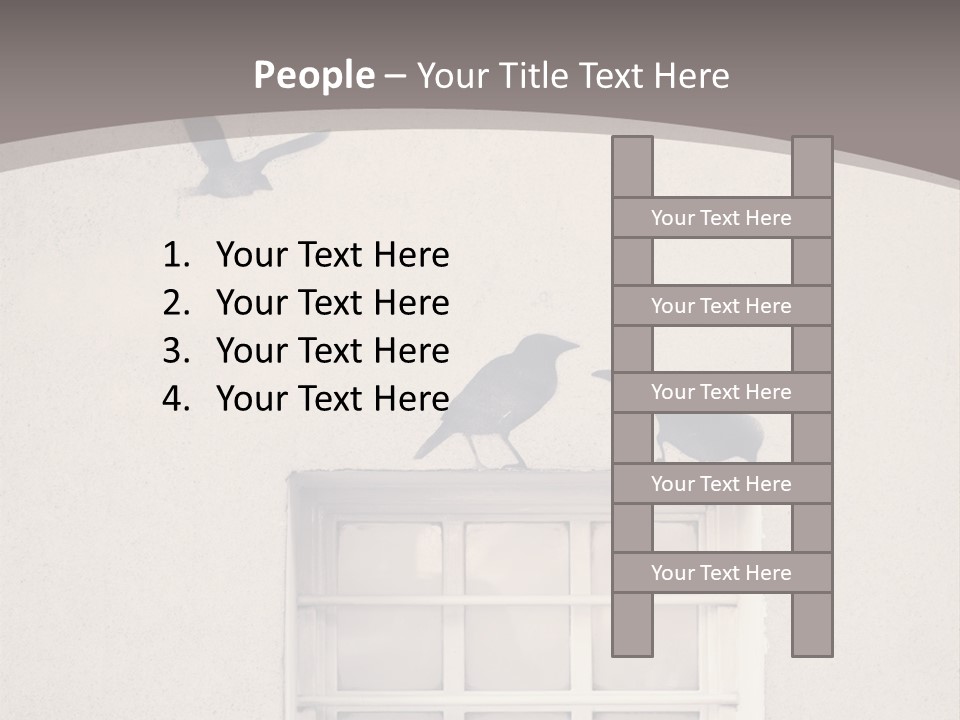 Street Art Decor Decorative PowerPoint Template