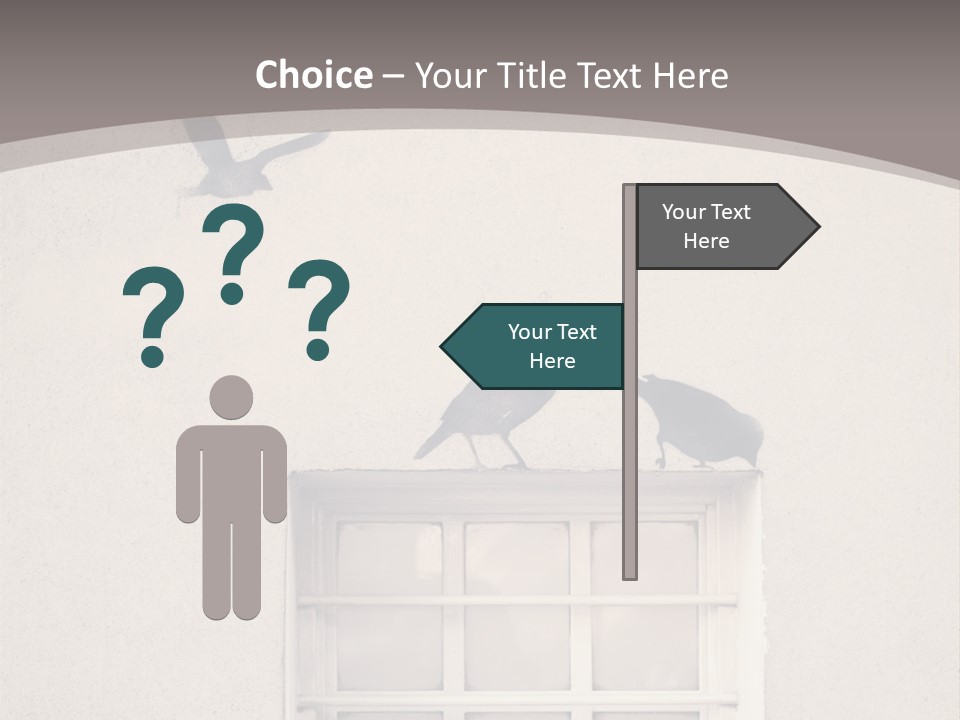 Street Art Decor Decorative PowerPoint Template