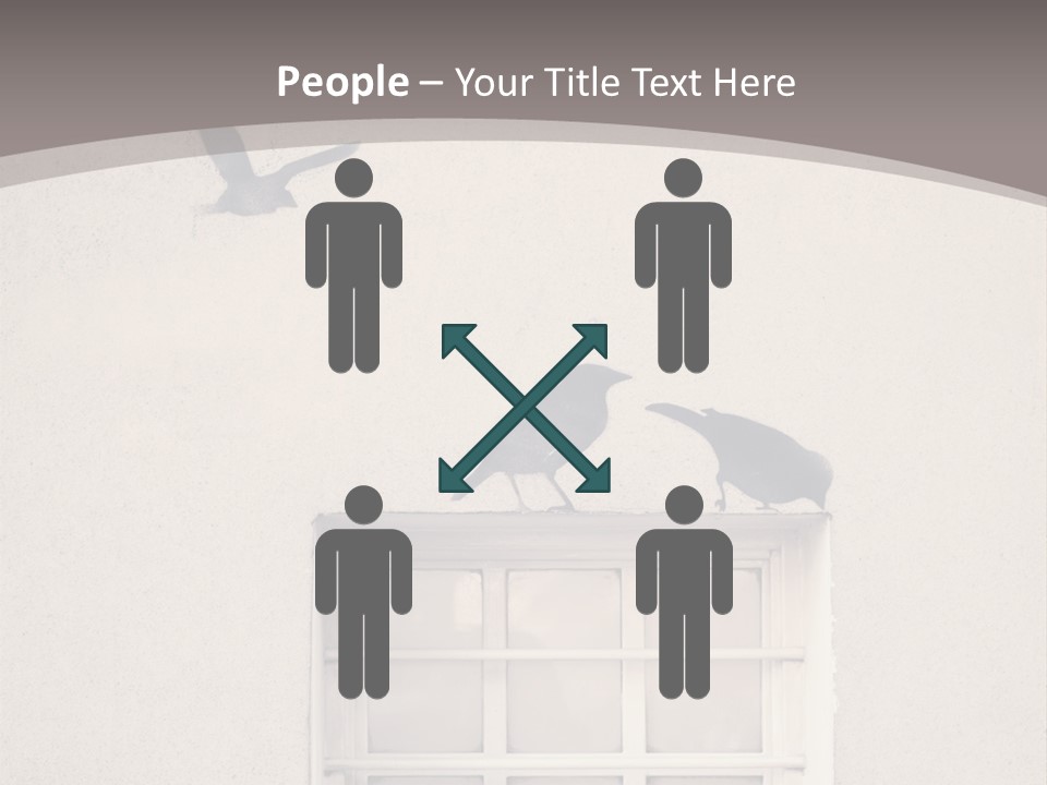 Street Art Decor Decorative PowerPoint Template