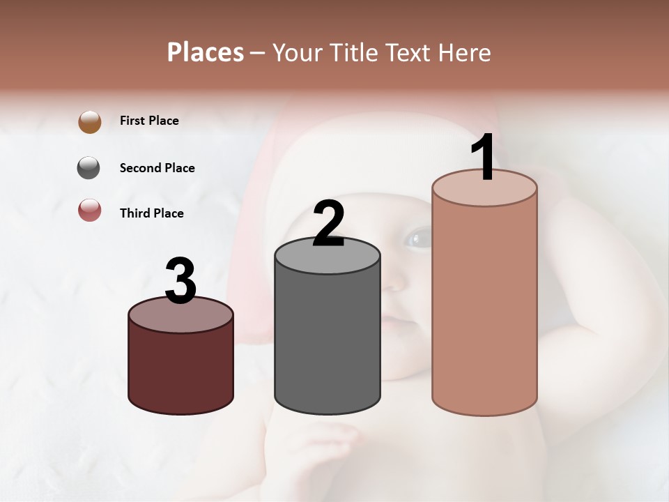 Human Closeup Face PowerPoint Template