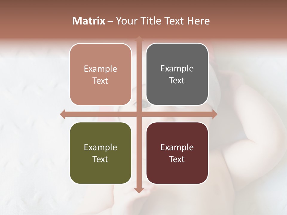 Human Closeup Face PowerPoint Template