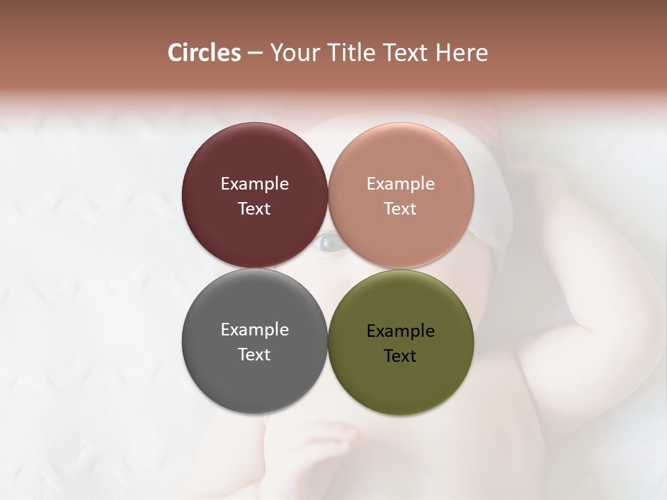 Human Closeup Face PowerPoint Template