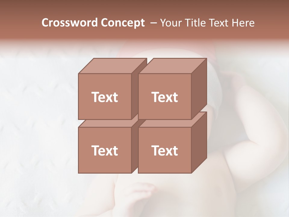 Human Closeup Face PowerPoint Template