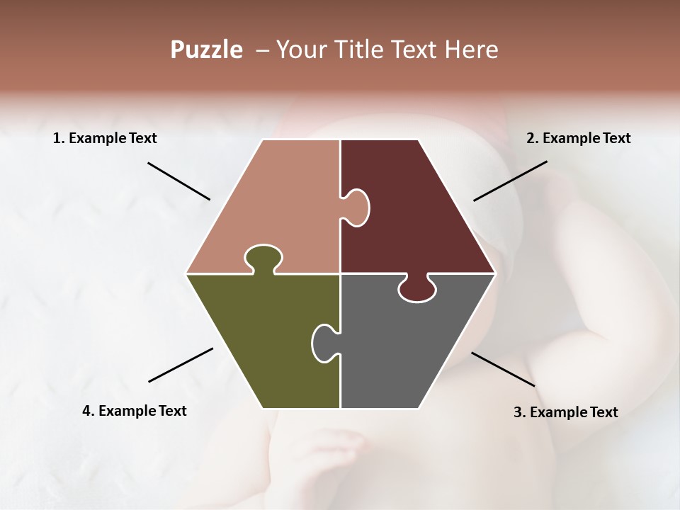 Human Closeup Face PowerPoint Template