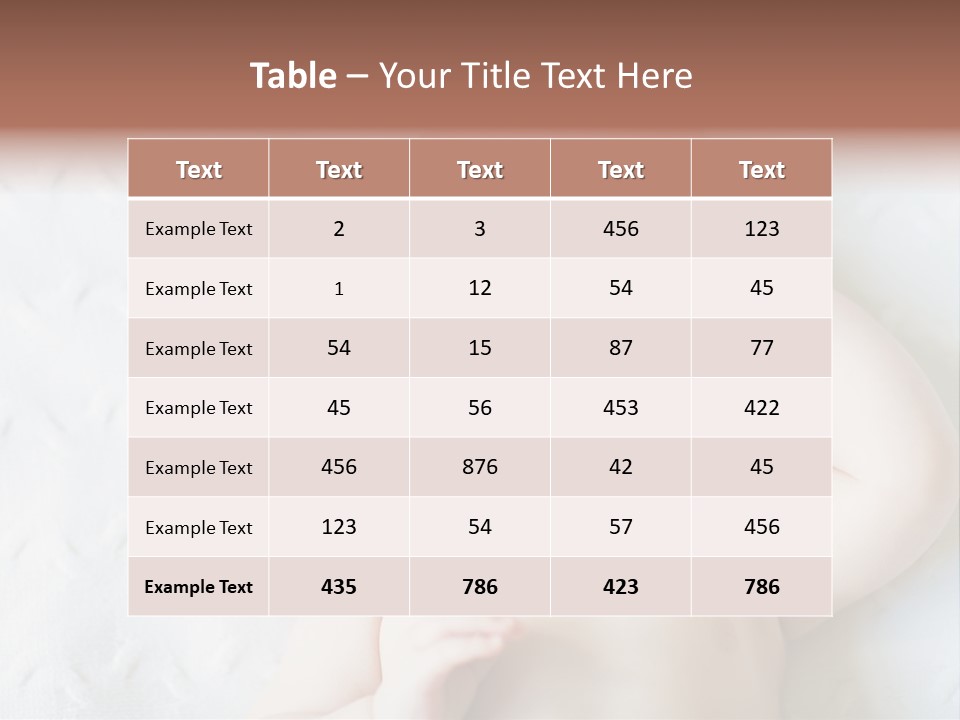 Human Closeup Face PowerPoint Template
