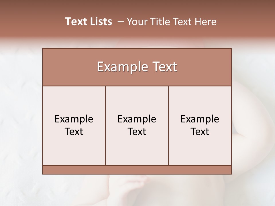 Human Closeup Face PowerPoint Template