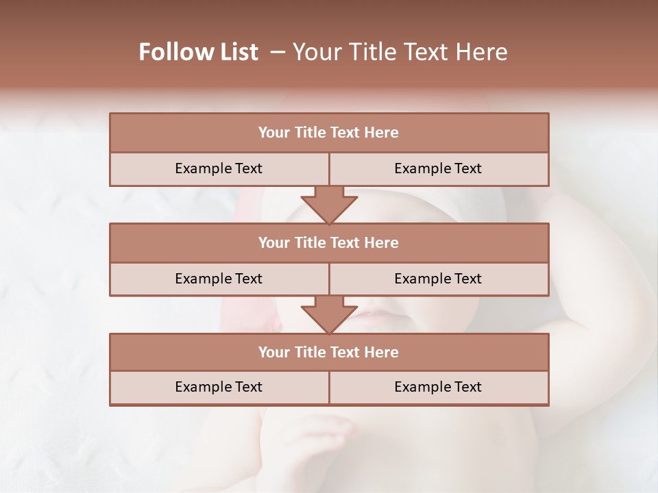 Human Closeup Face PowerPoint Template