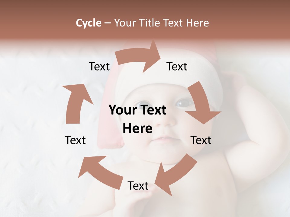 Human Closeup Face PowerPoint Template
