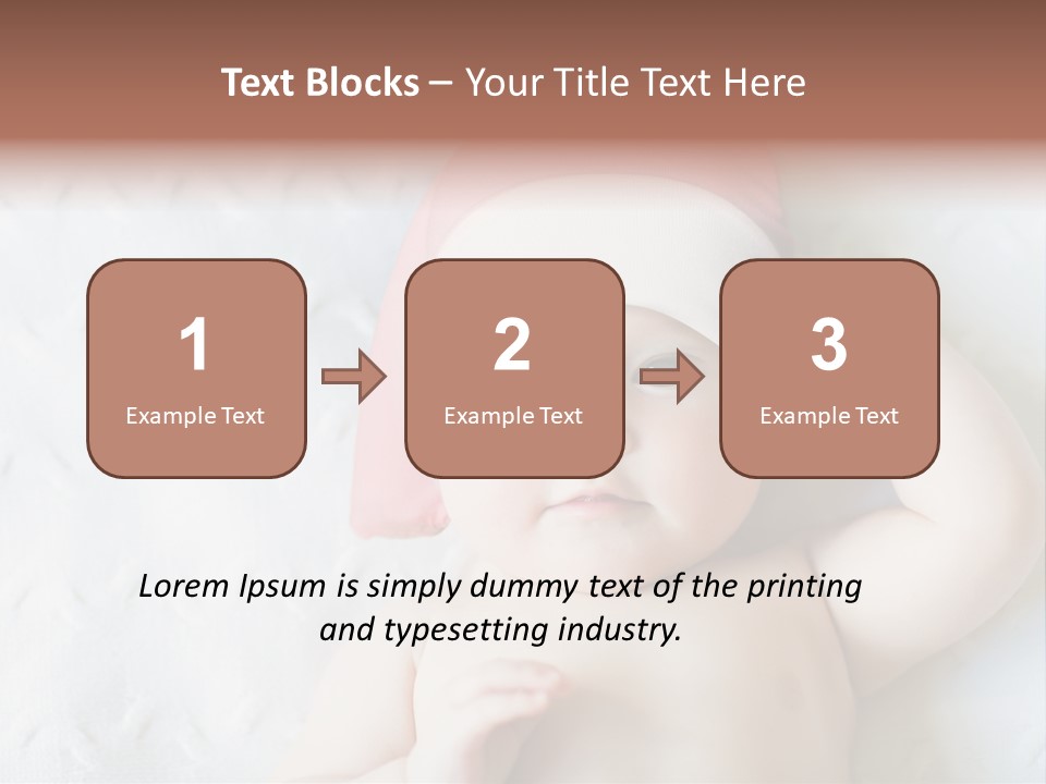 Human Closeup Face PowerPoint Template
