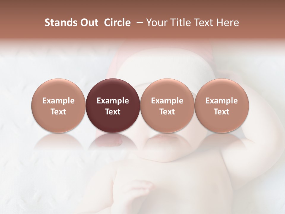 Human Closeup Face PowerPoint Template