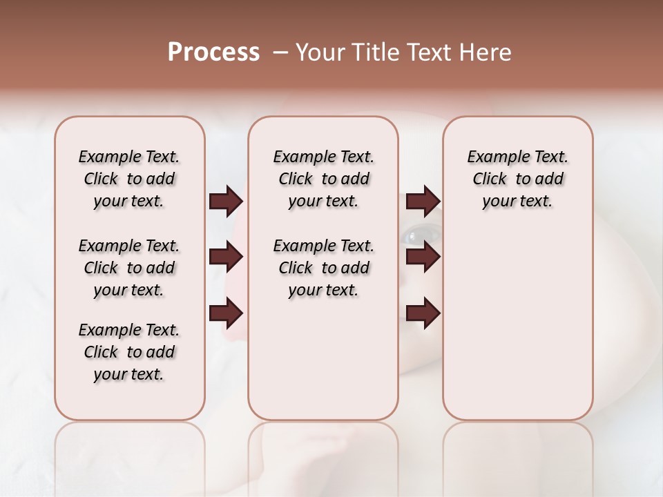 Human Closeup Face PowerPoint Template