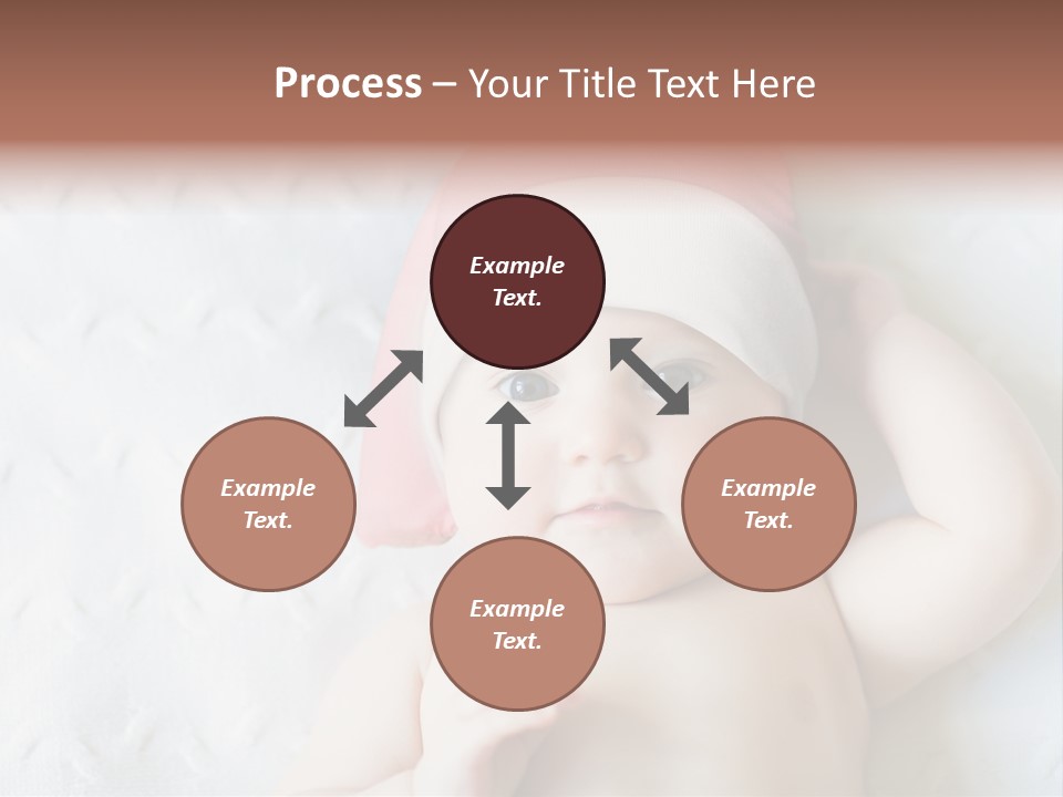 Human Closeup Face PowerPoint Template