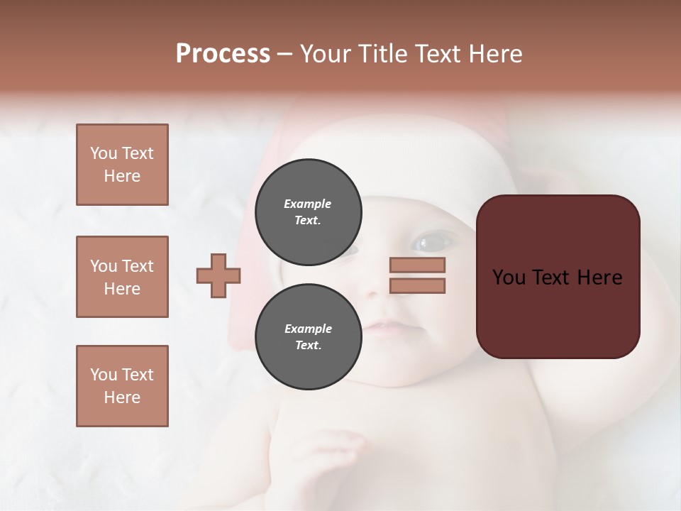 Human Closeup Face PowerPoint Template