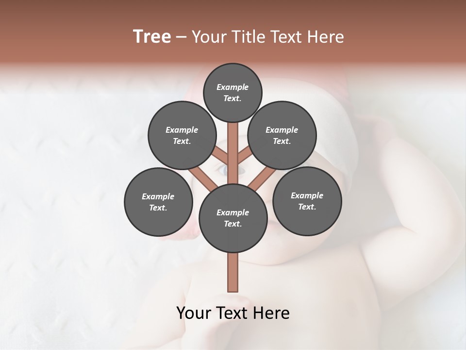 Human Closeup Face PowerPoint Template