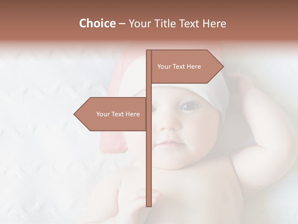 Human Closeup Face PowerPoint Template