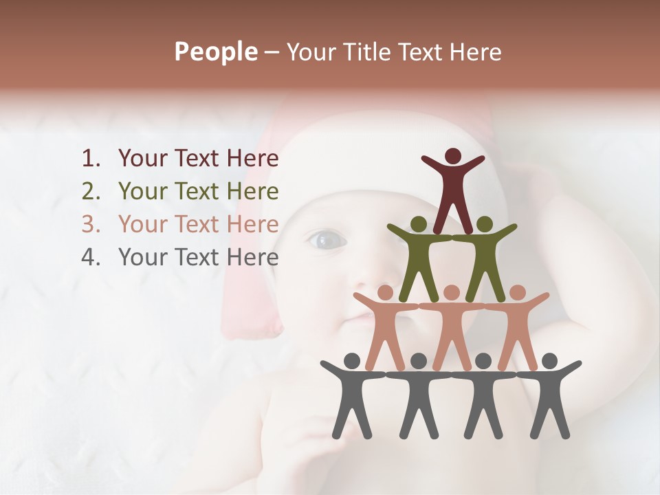 Human Closeup Face PowerPoint Template