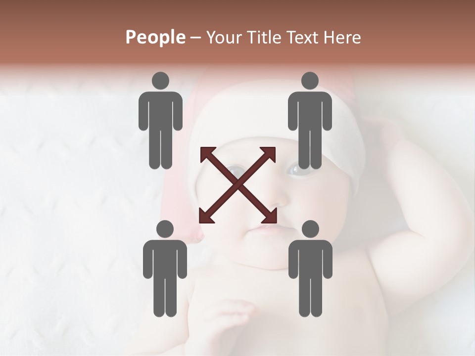 Human Closeup Face PowerPoint Template