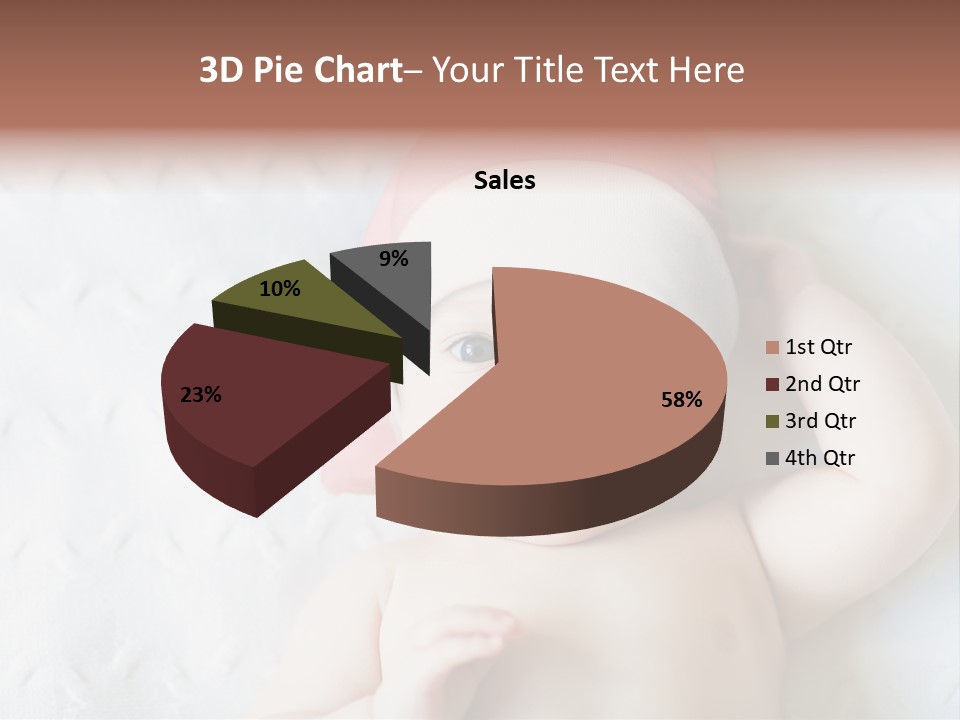 Human Closeup Face PowerPoint Template