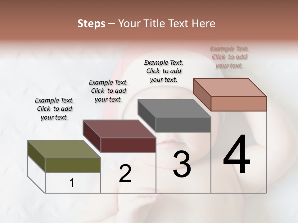 Human Closeup Face PowerPoint Template