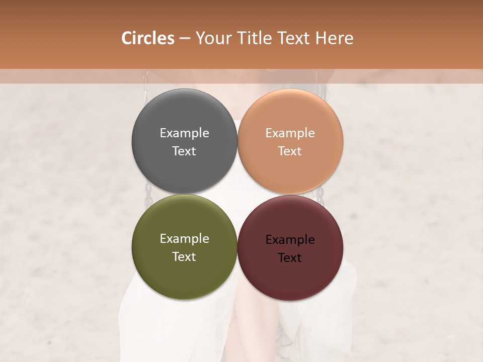 Makeup Dress Sensuality PowerPoint Template