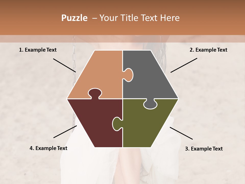 Makeup Dress Sensuality PowerPoint Template