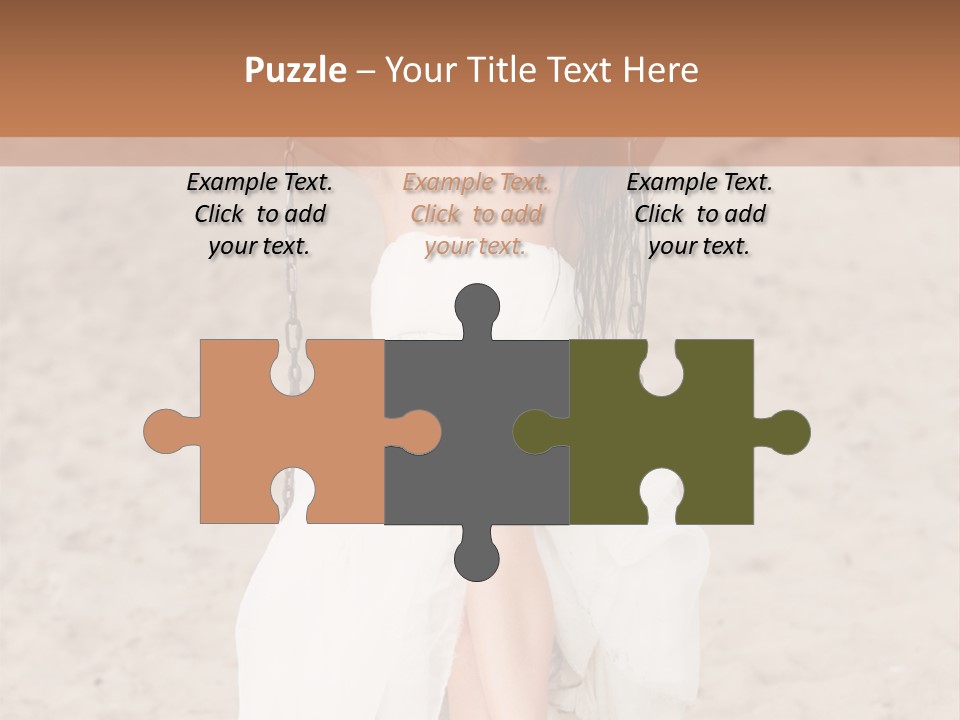 Makeup Dress Sensuality PowerPoint Template