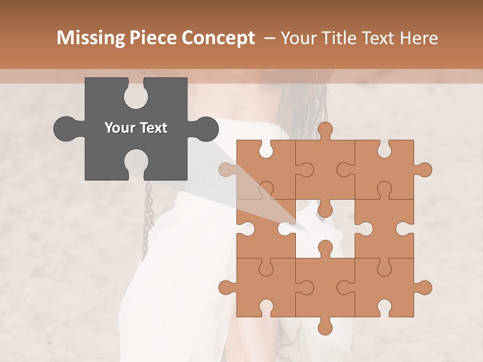 Makeup Dress Sensuality PowerPoint Template