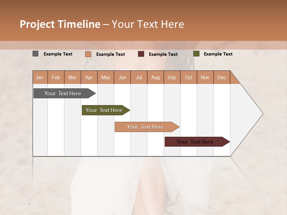 Makeup Dress Sensuality PowerPoint Template