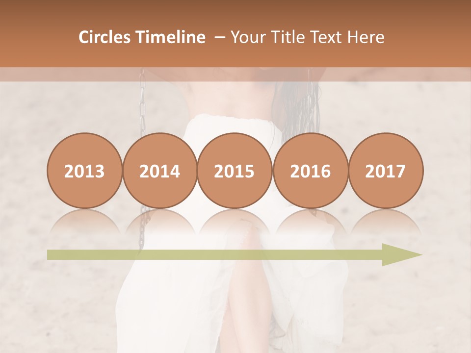 Makeup Dress Sensuality PowerPoint Template