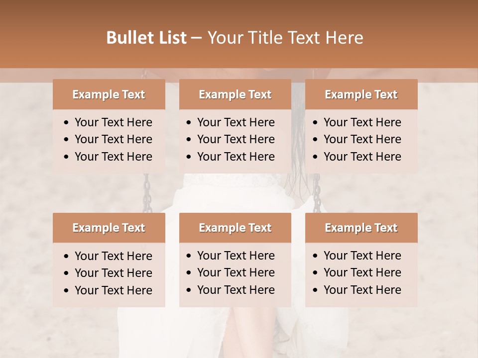 Makeup Dress Sensuality PowerPoint Template