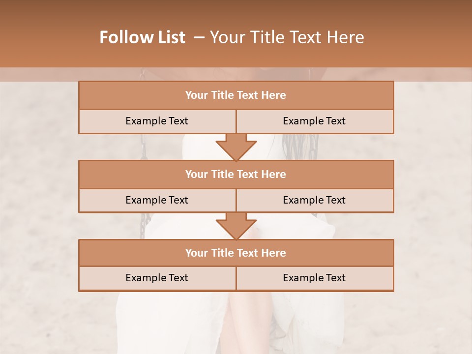 Makeup Dress Sensuality PowerPoint Template