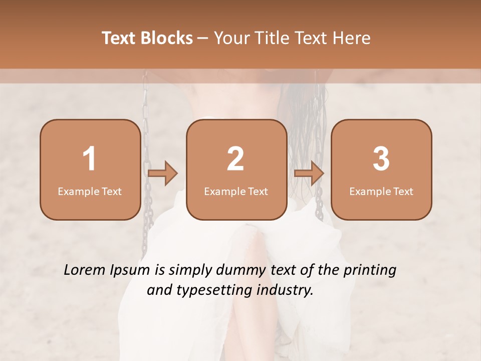 Makeup Dress Sensuality PowerPoint Template