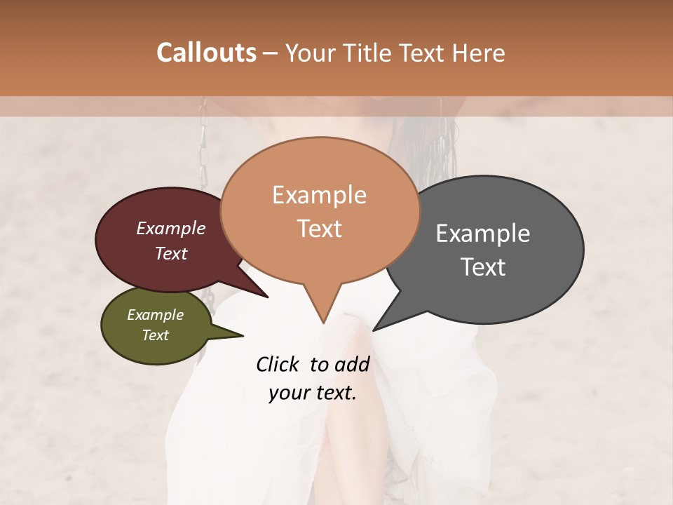 Makeup Dress Sensuality PowerPoint Template