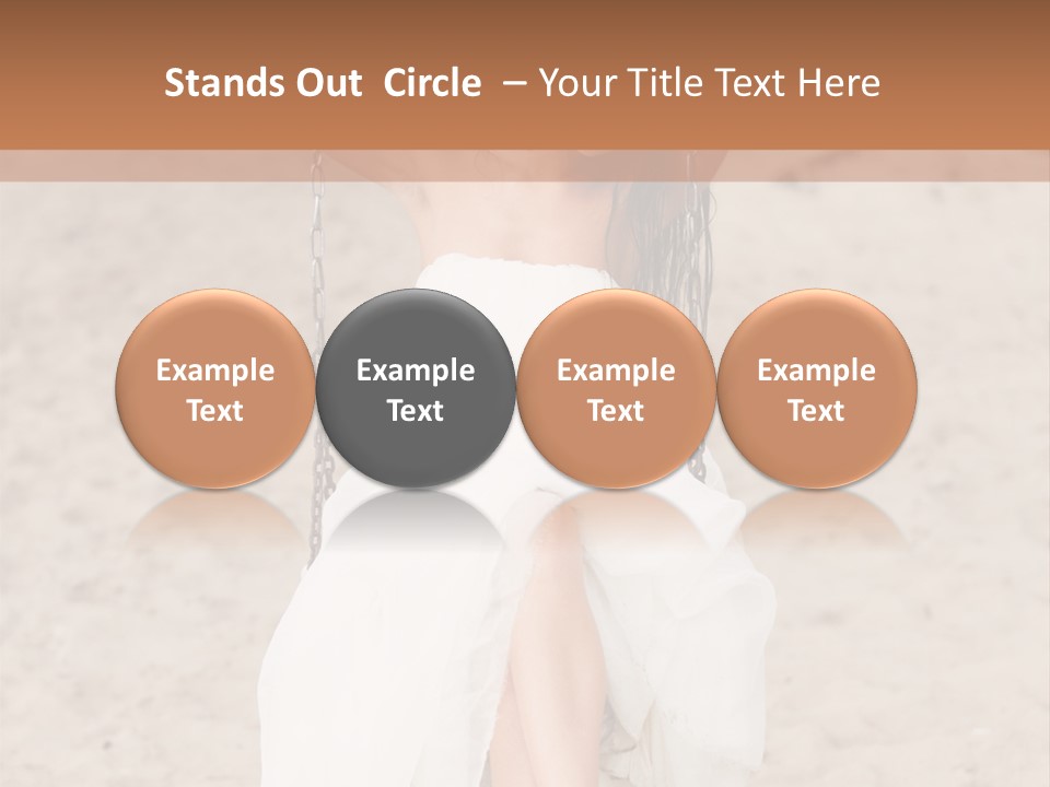 Makeup Dress Sensuality PowerPoint Template