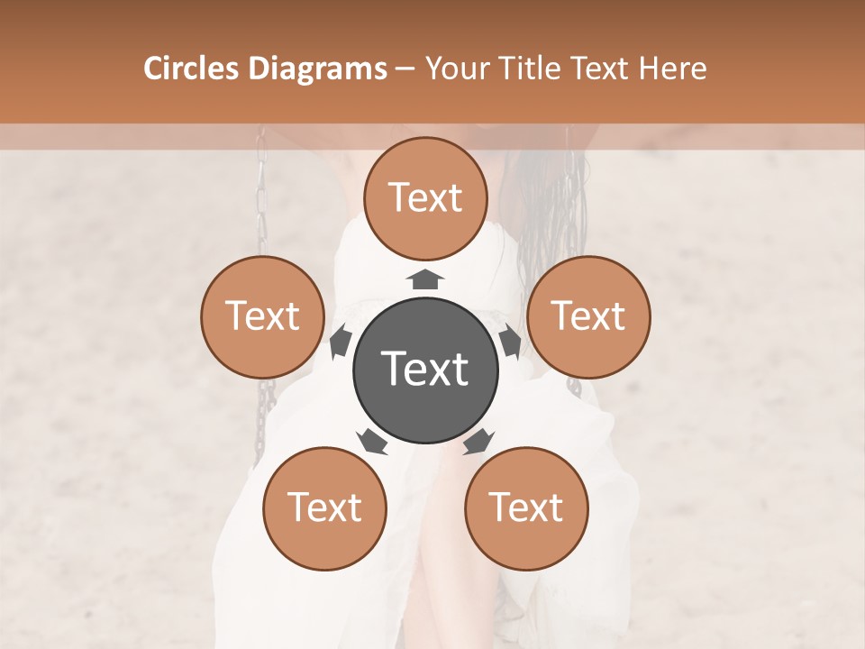 Makeup Dress Sensuality PowerPoint Template