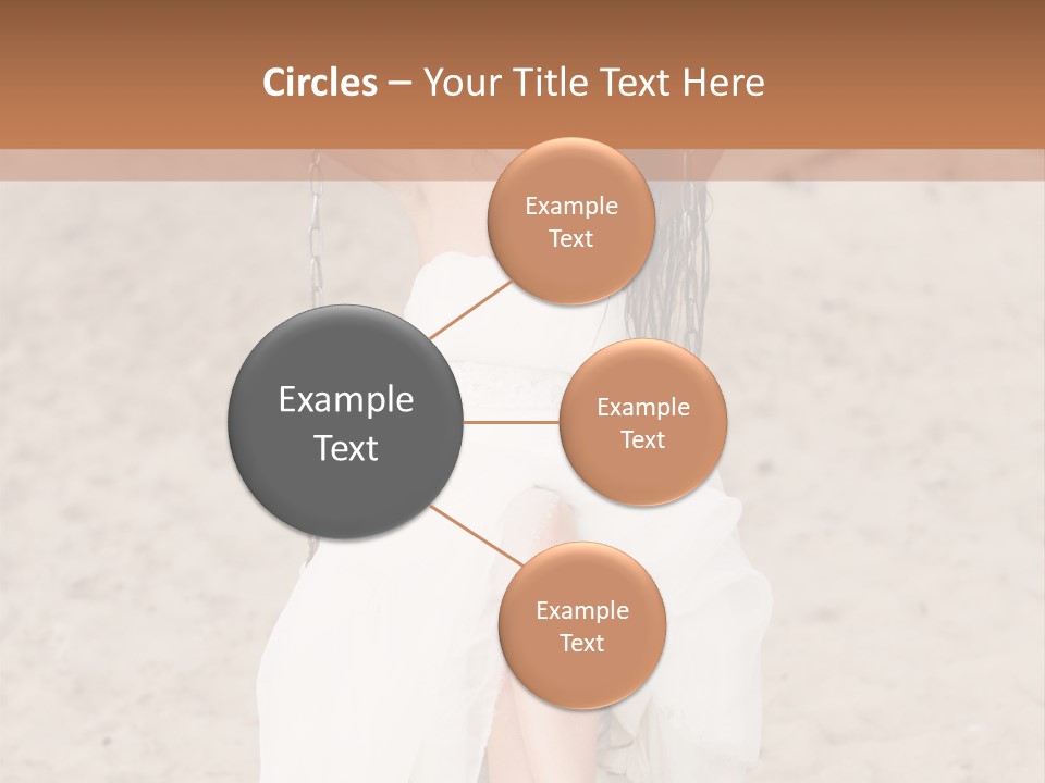 Makeup Dress Sensuality PowerPoint Template