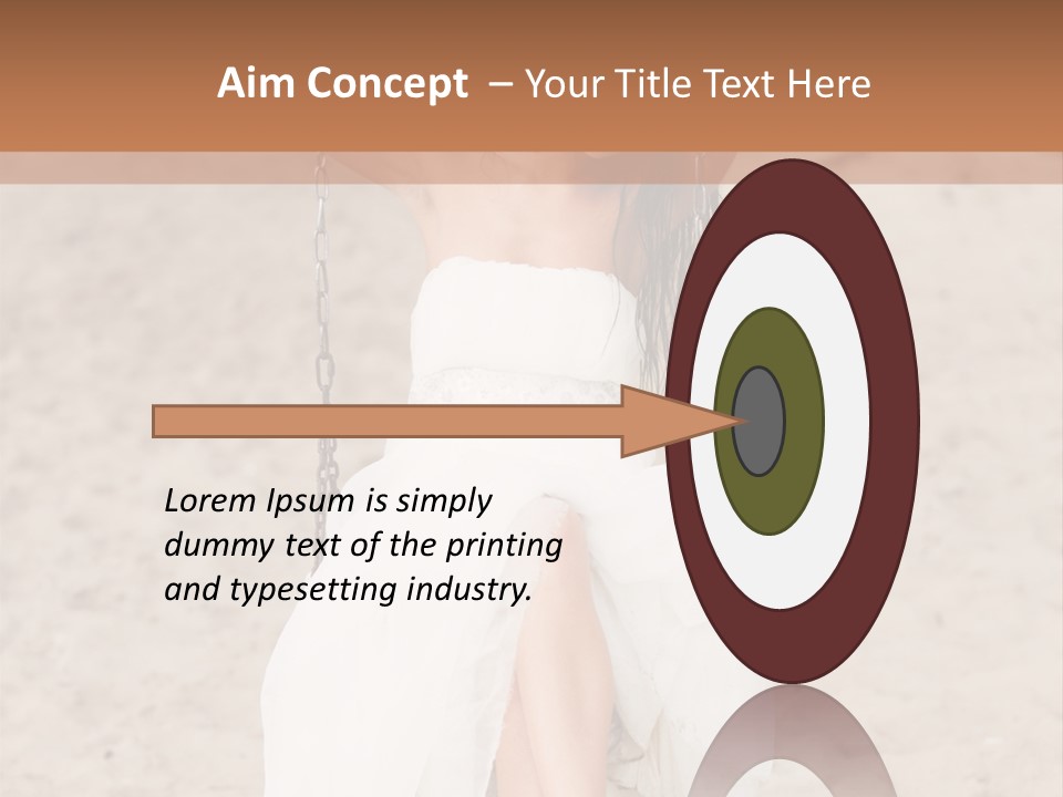 Makeup Dress Sensuality PowerPoint Template