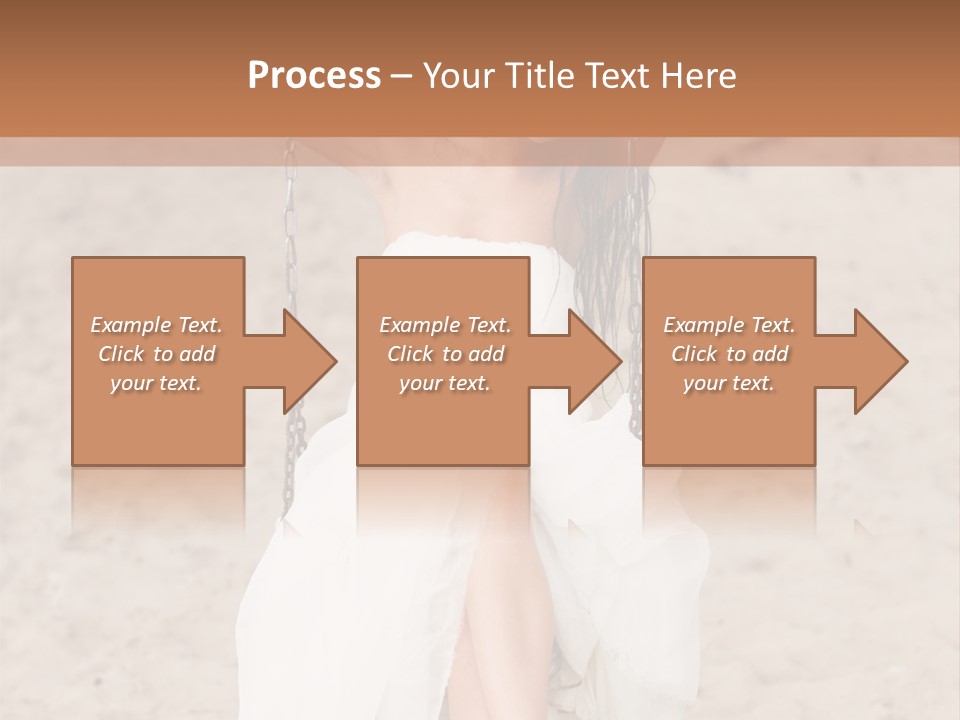Makeup Dress Sensuality PowerPoint Template