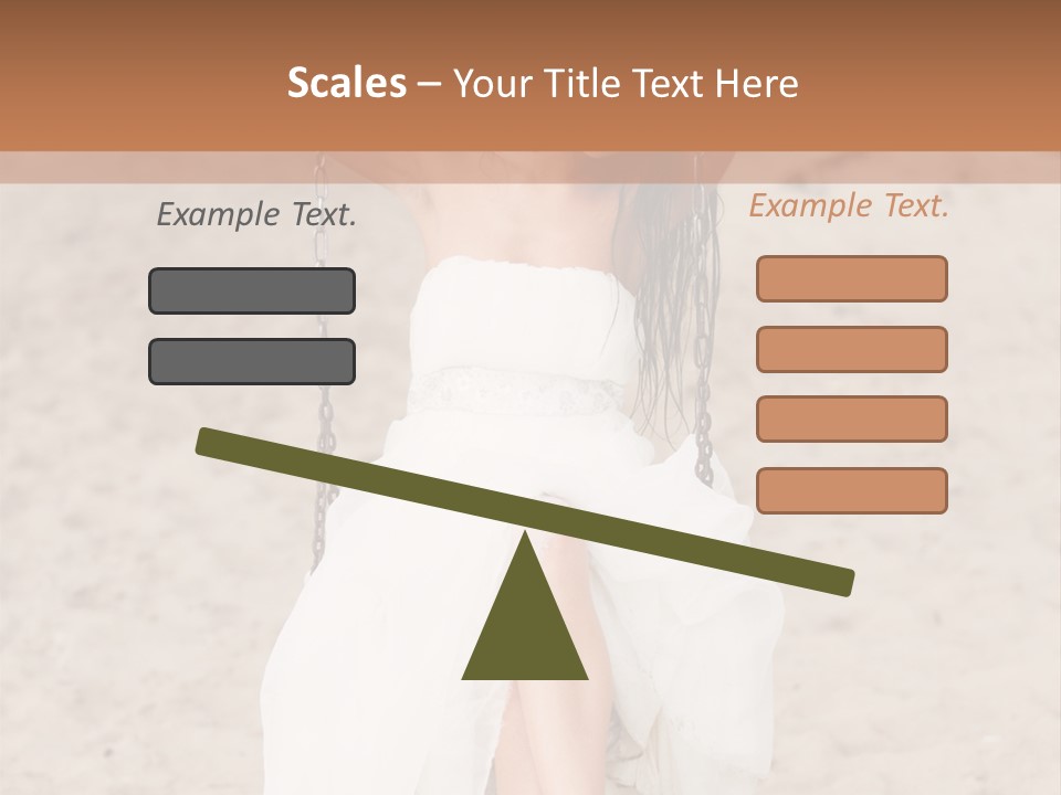 Makeup Dress Sensuality PowerPoint Template