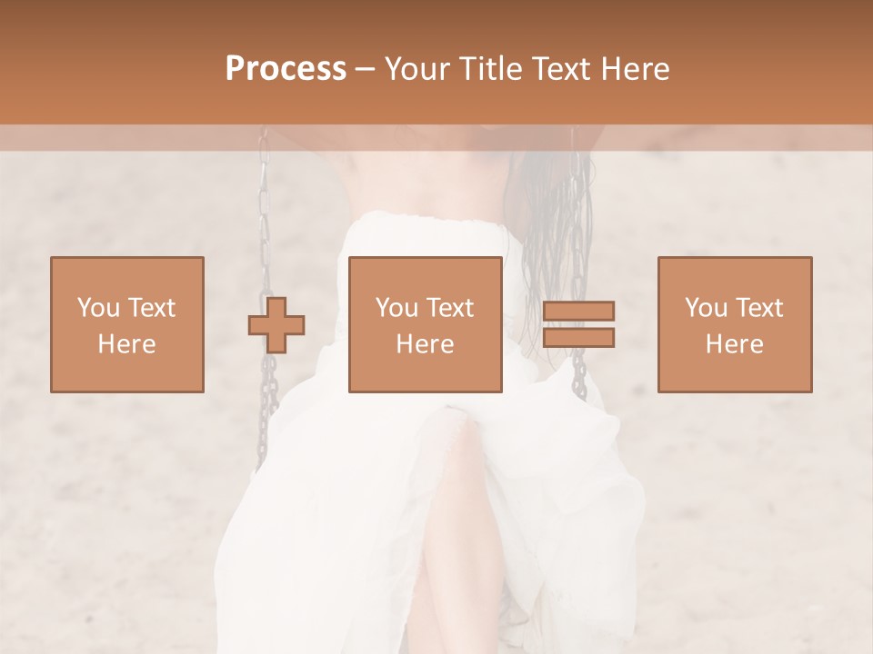 Makeup Dress Sensuality PowerPoint Template