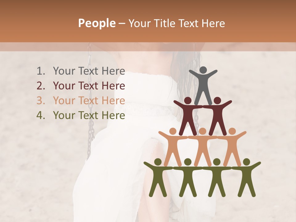 Makeup Dress Sensuality PowerPoint Template