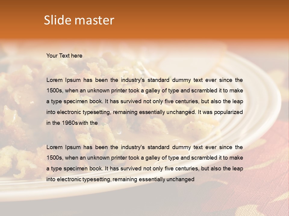 Glamorous Entertainment Cheerful PowerPoint Template