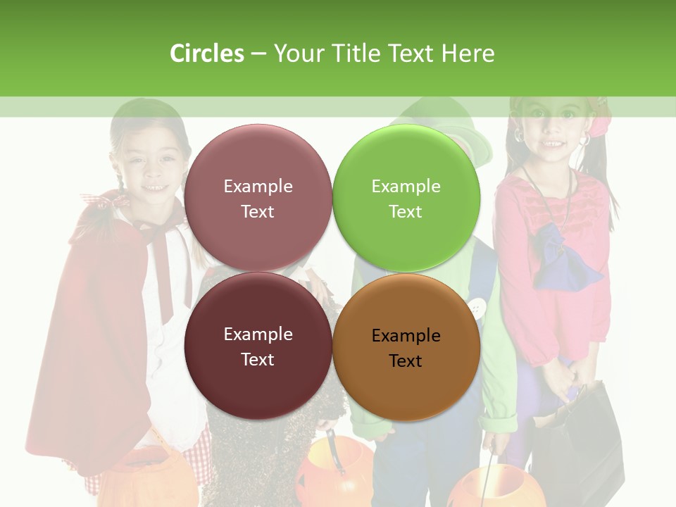Siblings October Cape PowerPoint Template