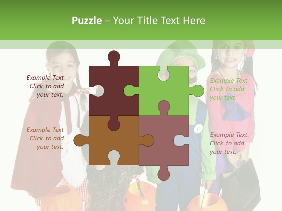 Siblings October Cape PowerPoint Template