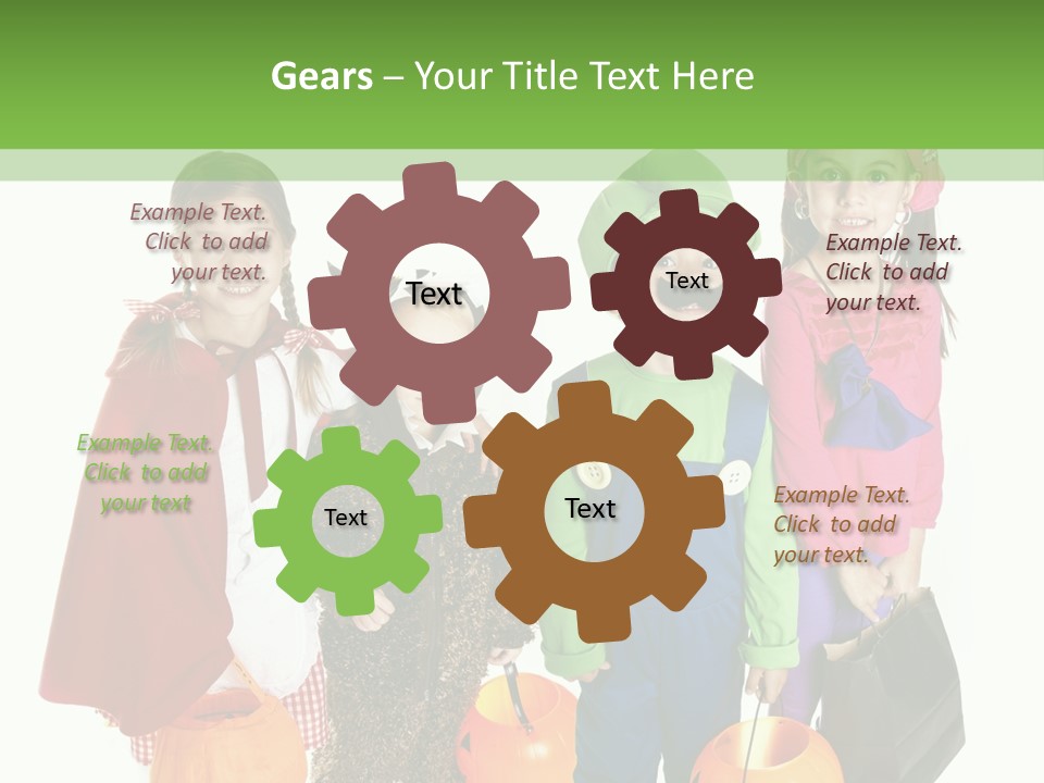 Siblings October Cape PowerPoint Template