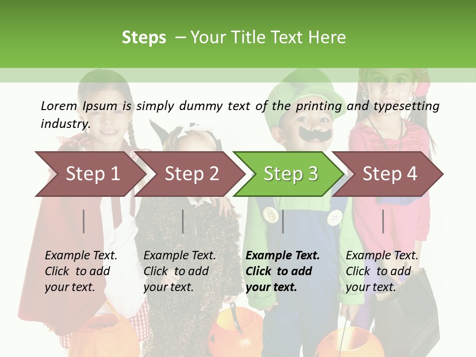 Siblings October Cape PowerPoint Template