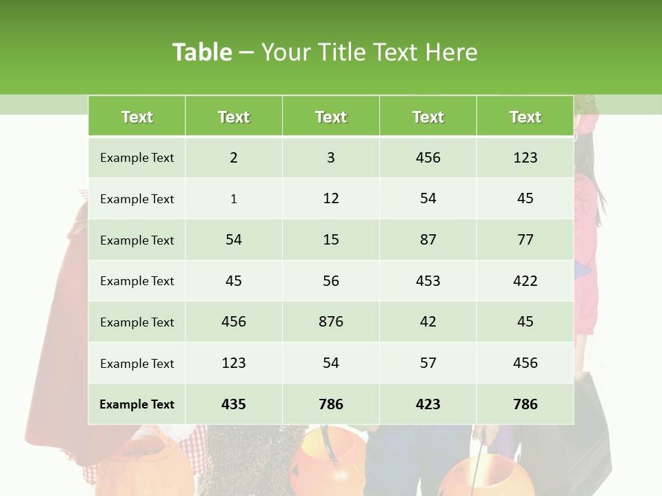 Siblings October Cape PowerPoint Template