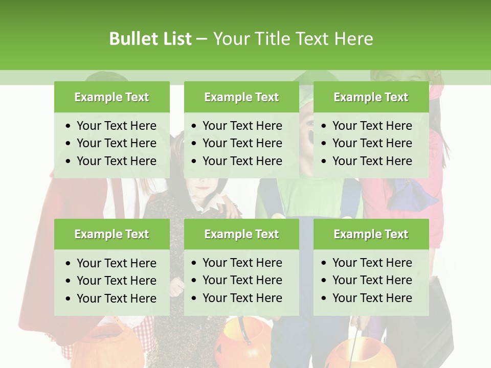 Siblings October Cape PowerPoint Template